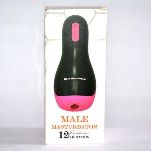 BLACK PANTHER VIBRATING MASTURBATOR WITH HEATING AND VOICE