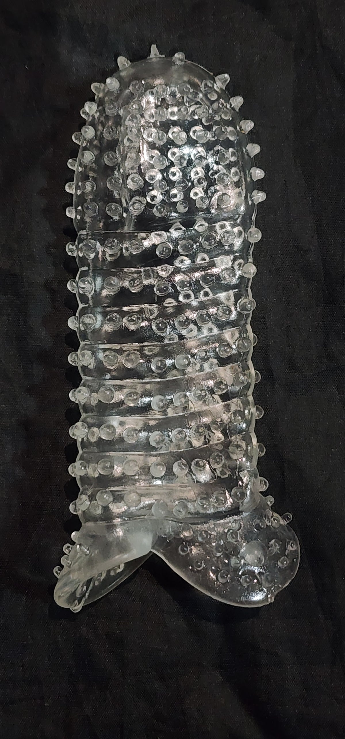 Crystal Ribbed Resuable Condom