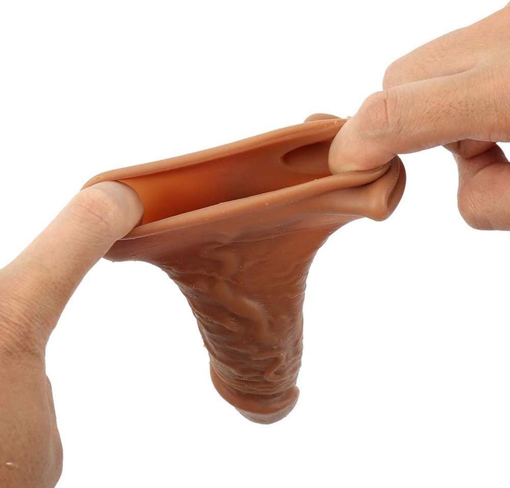Silicon Penis Sleeve 6.3 inch (Skin Color)