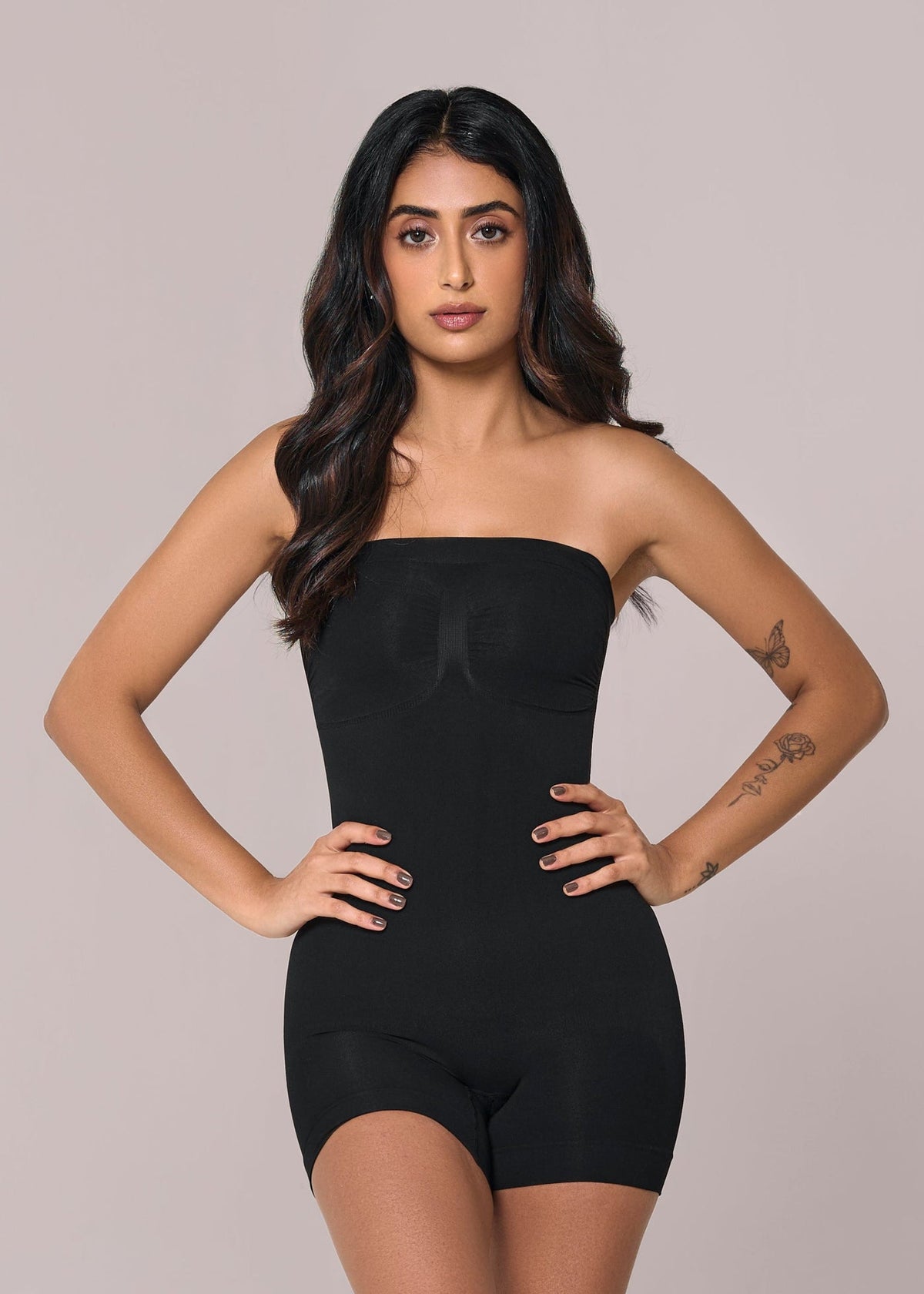 Strapless Butt Lifting Body Shaper