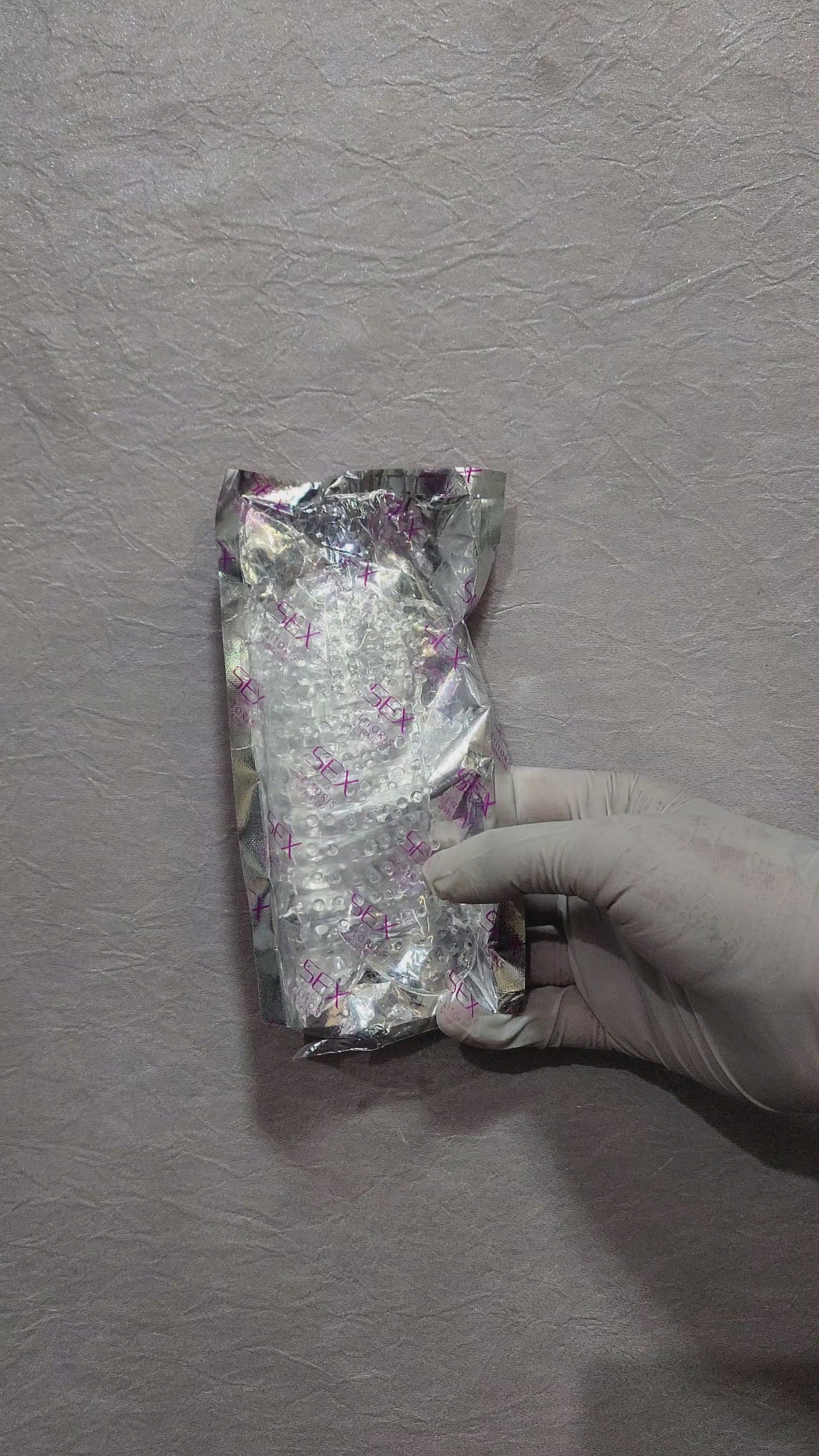Crystal Ribbed Resuable Condom